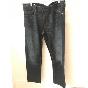 Mens Banana Republic Slim Fit, Dark Jeans